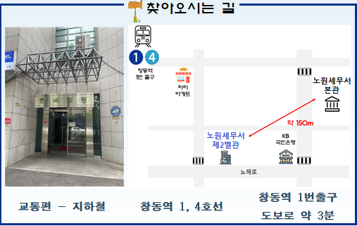 위치안내에 대한 이미지로, 자세한 설명은 아래를 참고하세요.