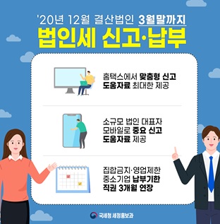 법인세 신고납부