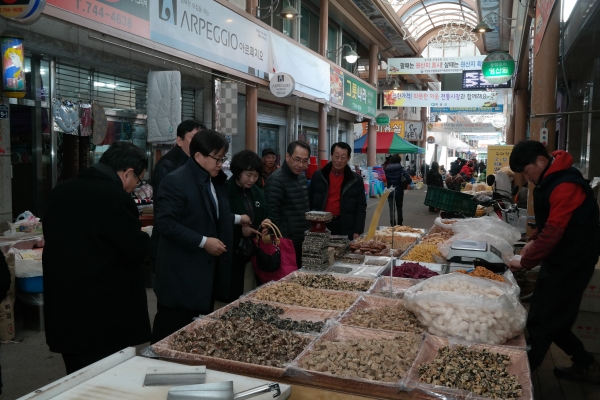 전통시장 장보기